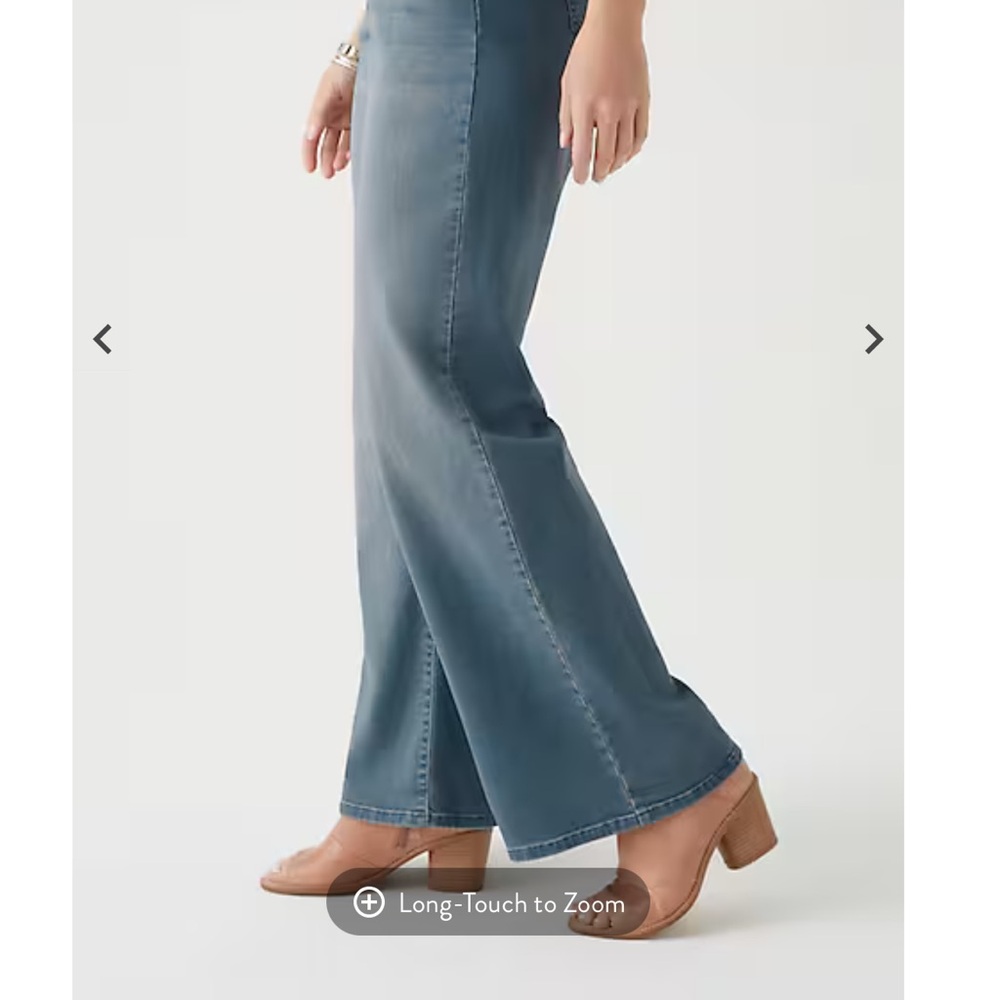 J Jill Pure Jill Wide Leg Jeans M NWT - Picture 11 of 13